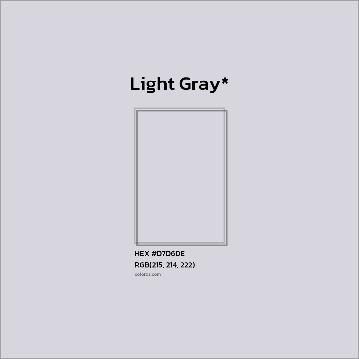 HEX #D7D6DE Color Name, Color Code, Palettes, Similar Paints, Images