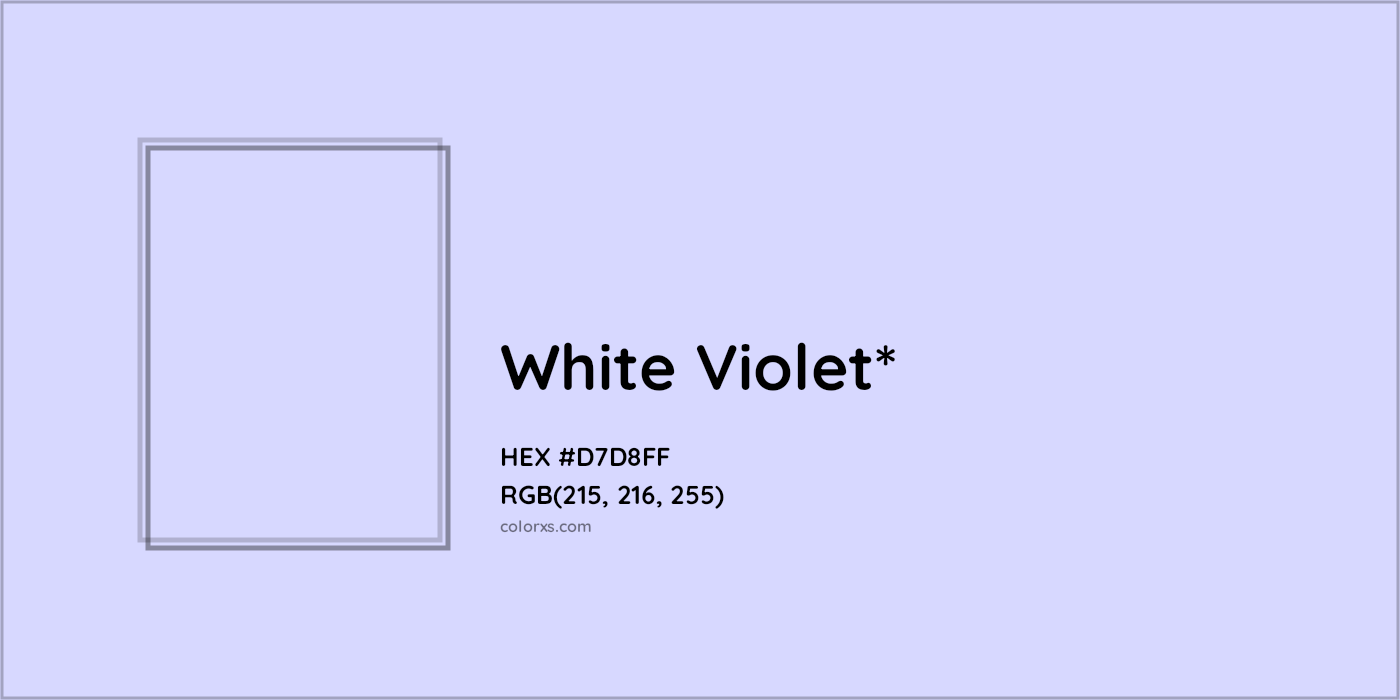 HEX #D7D8FF Color Name, Color Code, Palettes, Similar Paints, Images