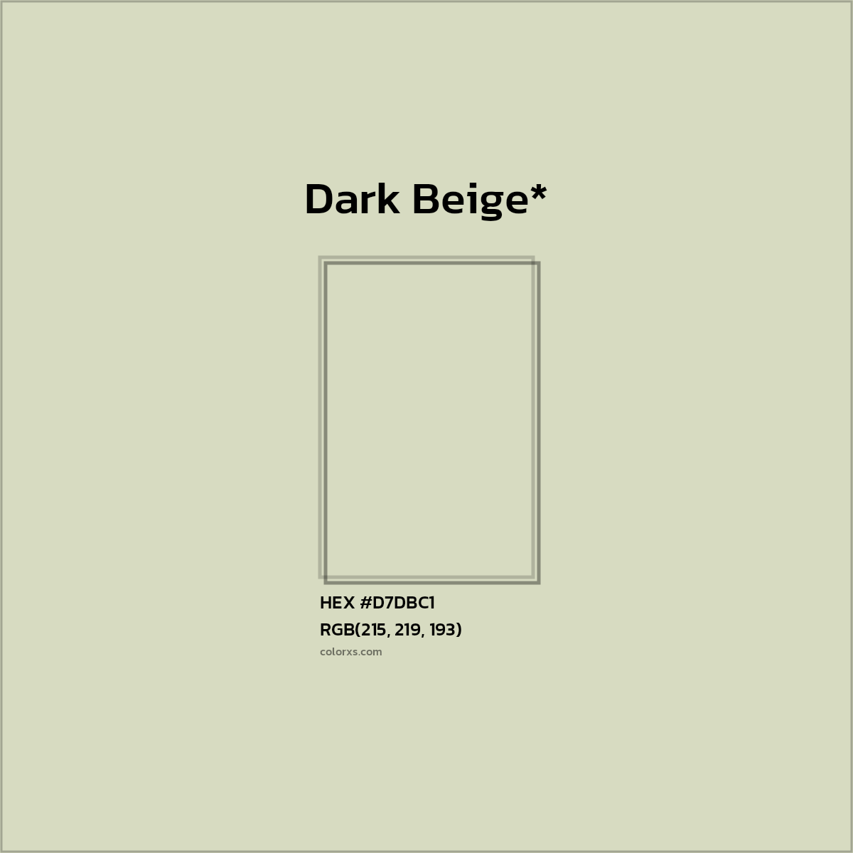 HEX #D7DBC1 Color Name, Color Code, Palettes, Similar Paints, Images