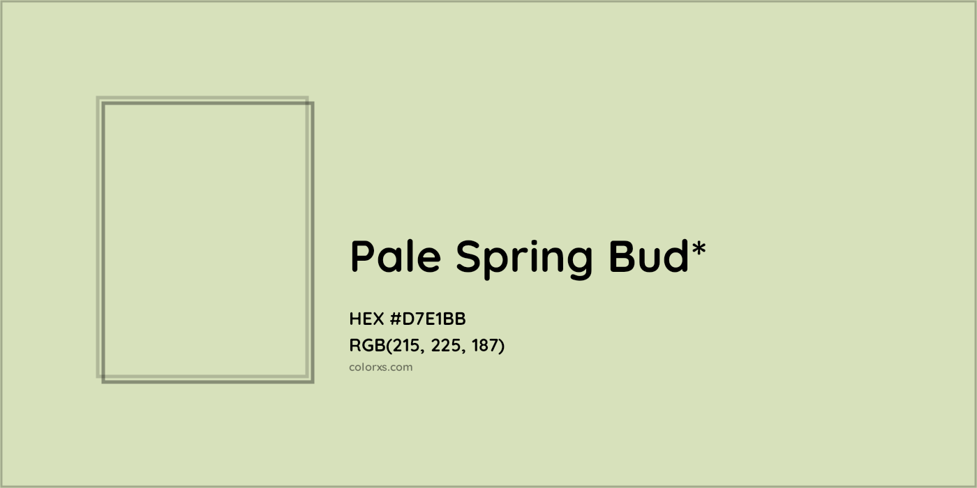 HEX #D7E1BB Color Name, Color Code, Palettes, Similar Paints, Images