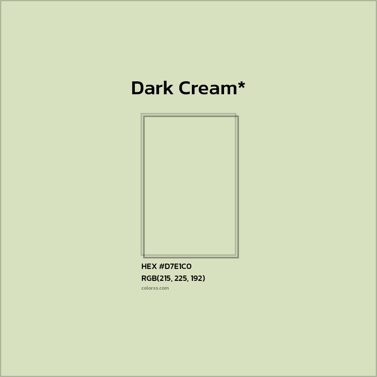 HEX #D7E1C0 Color Name, Color Code, Palettes, Similar Paints, Images