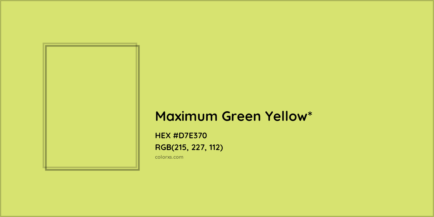 HEX #D7E370 Color Name, Color Code, Palettes, Similar Paints, Images