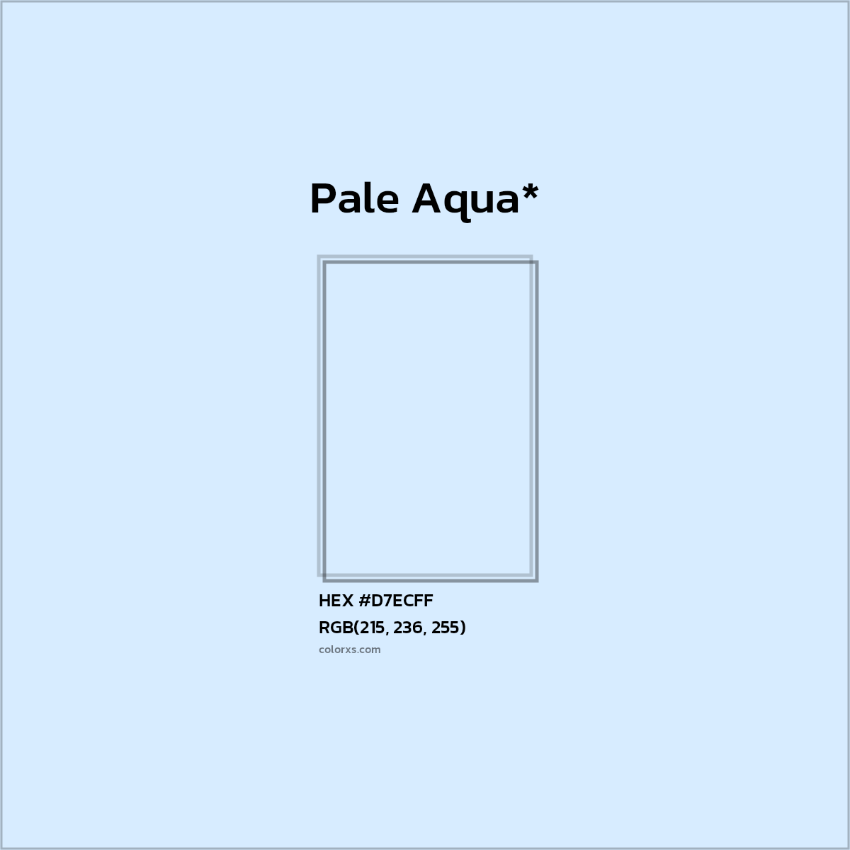 HEX #D7ECFF Color Name, Color Code, Palettes, Similar Paints, Images