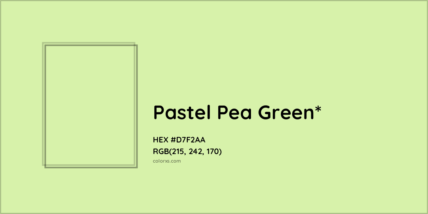 HEX #D7F2AA Color Name, Color Code, Palettes, Similar Paints, Images