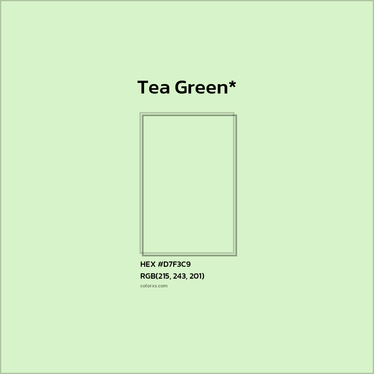HEX #D7F3C9 Color Name, Color Code, Palettes, Similar Paints, Images
