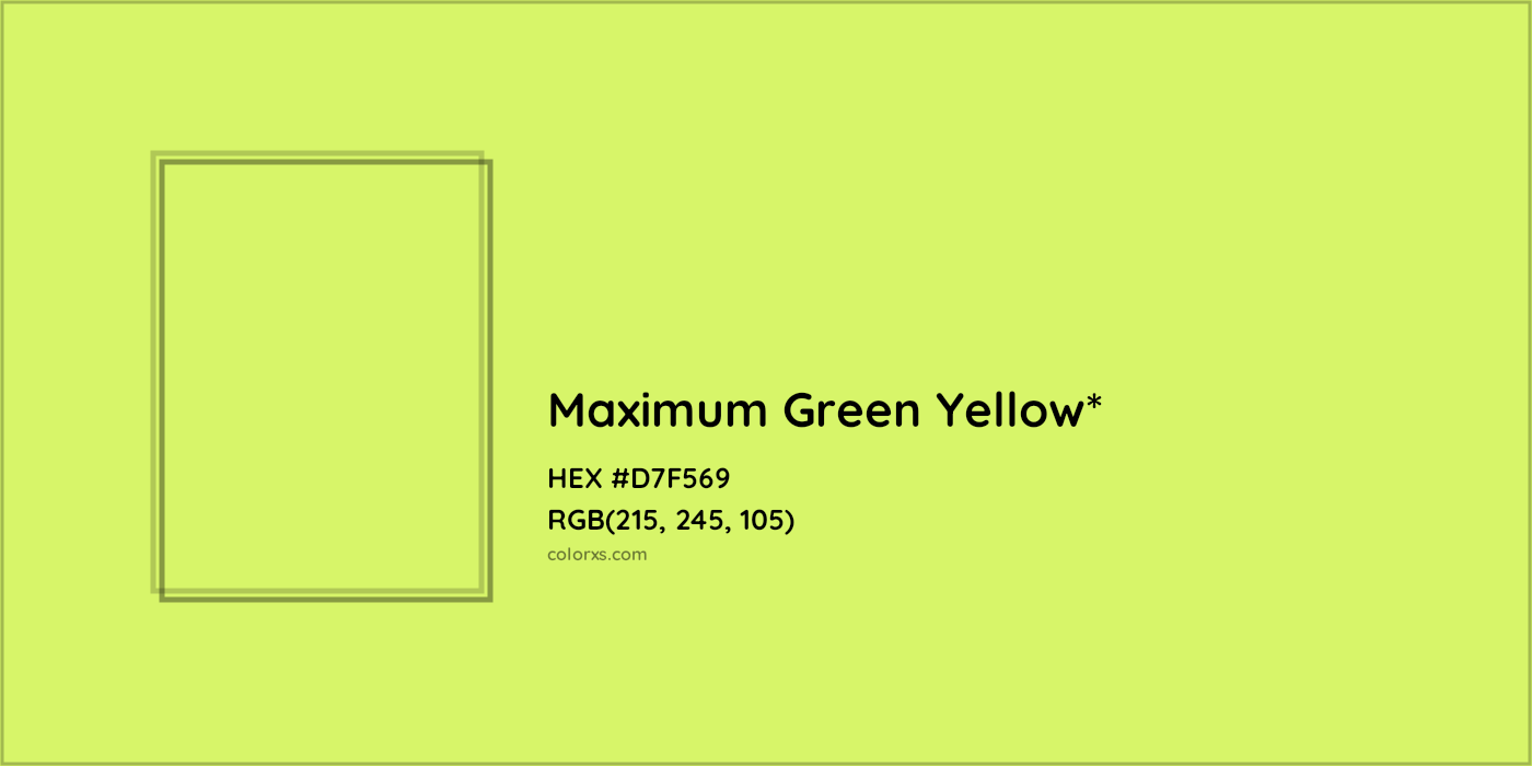 HEX #D7F569 Color Name, Color Code, Palettes, Similar Paints, Images
