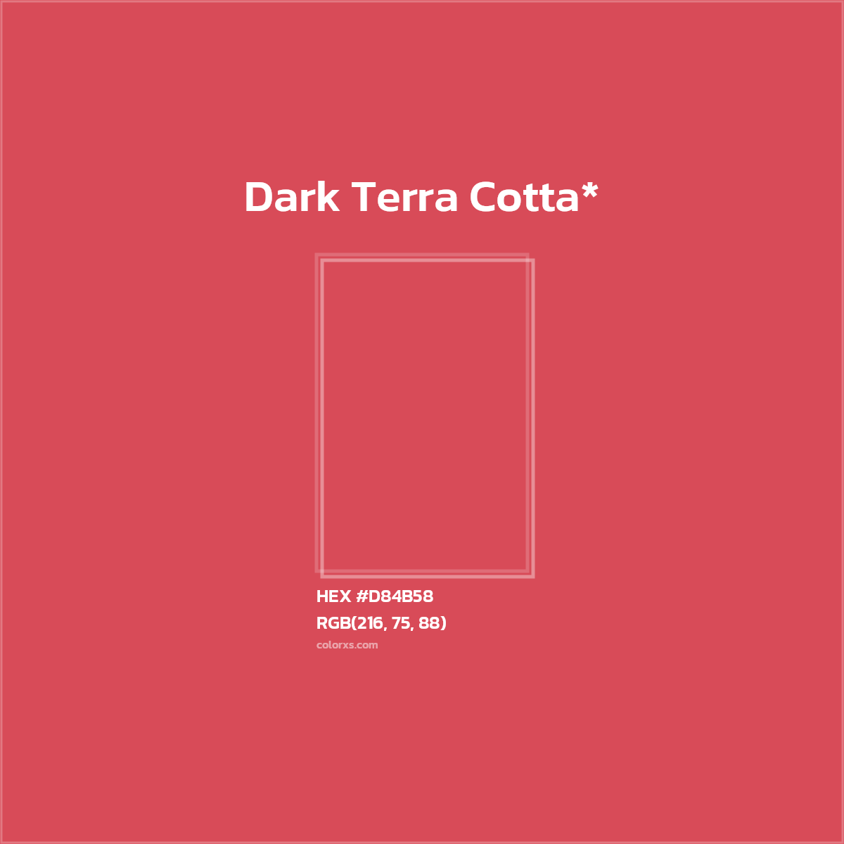 HEX #D84B58 Color Name, Color Code, Palettes, Similar Paints, Images