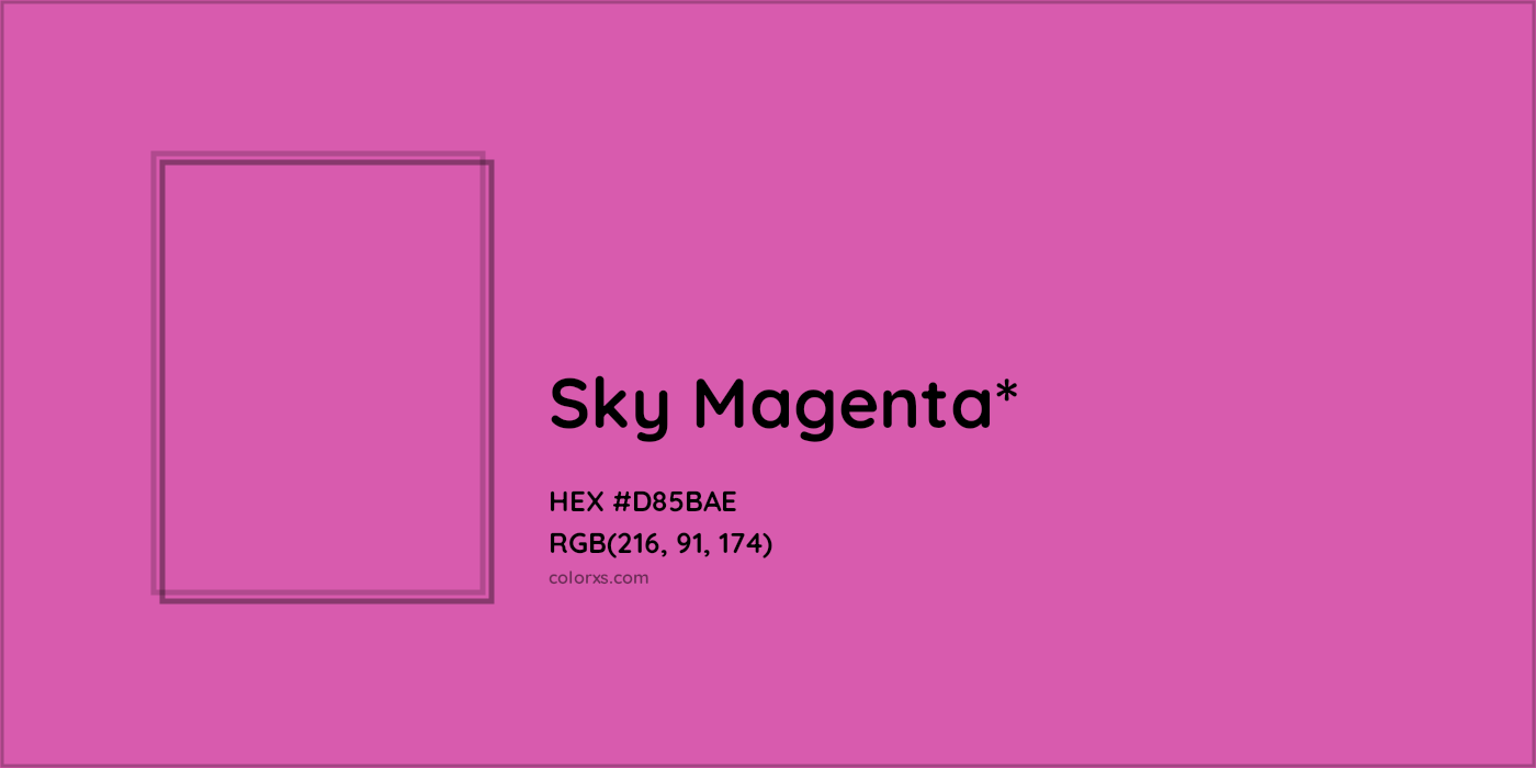 HEX #D85BAE Color Name, Color Code, Palettes, Similar Paints, Images
