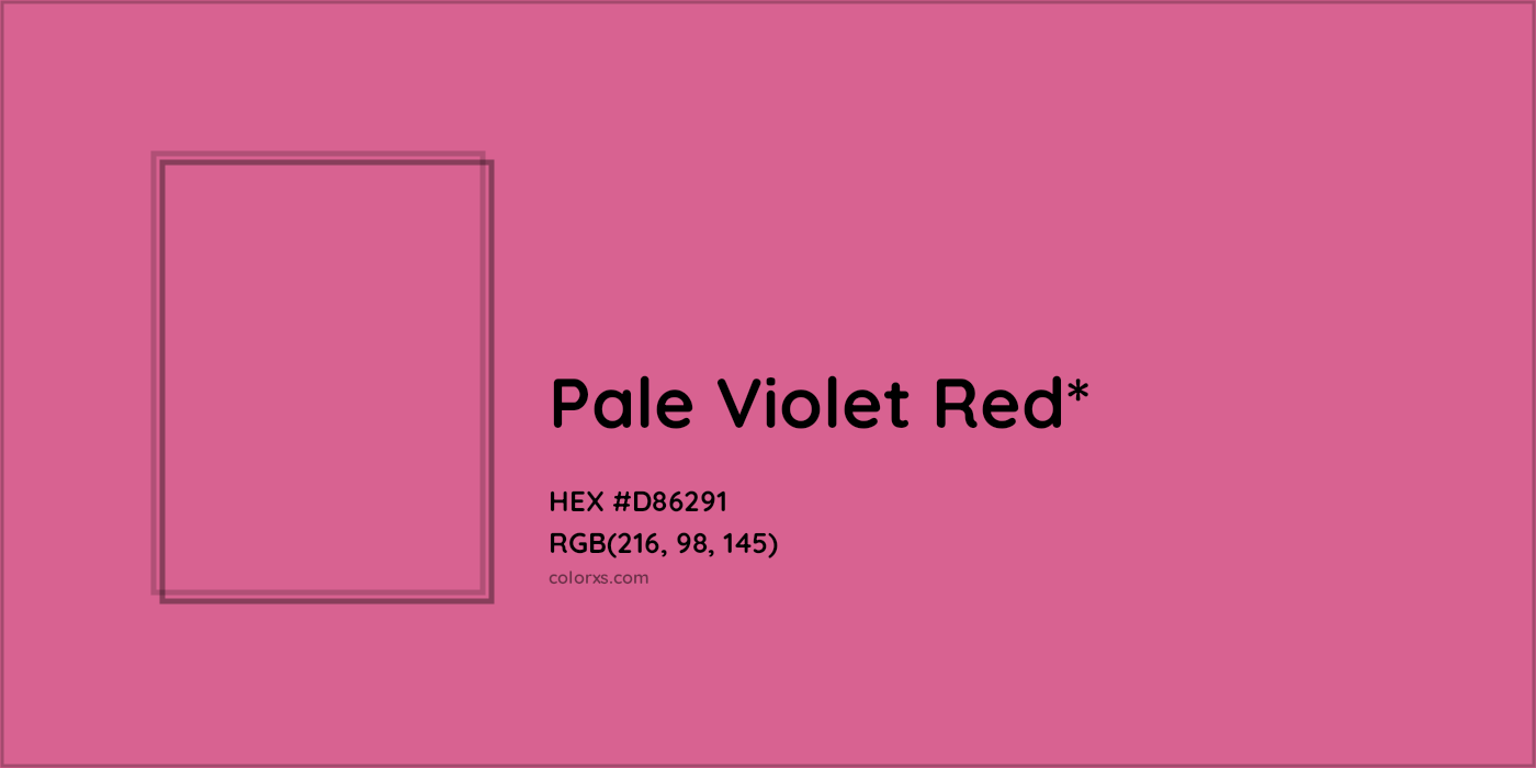 HEX #D86291 Color Name, Color Code, Palettes, Similar Paints, Images