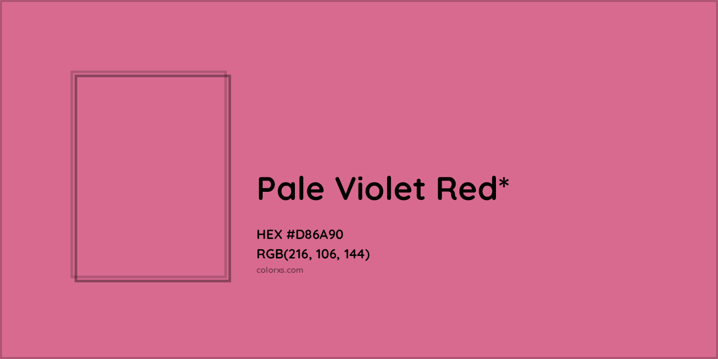 HEX #D86A90 Color Name, Color Code, Palettes, Similar Paints, Images