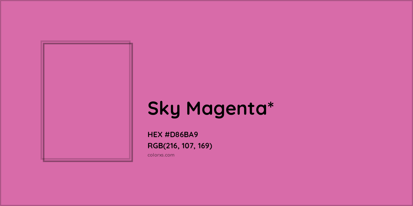 HEX #D86BA9 Color Name, Color Code, Palettes, Similar Paints, Images
