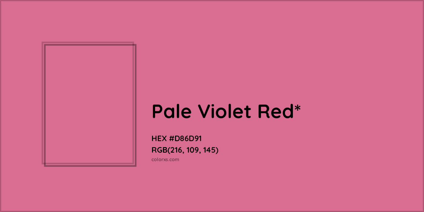 HEX #D86D91 Color Name, Color Code, Palettes, Similar Paints, Images