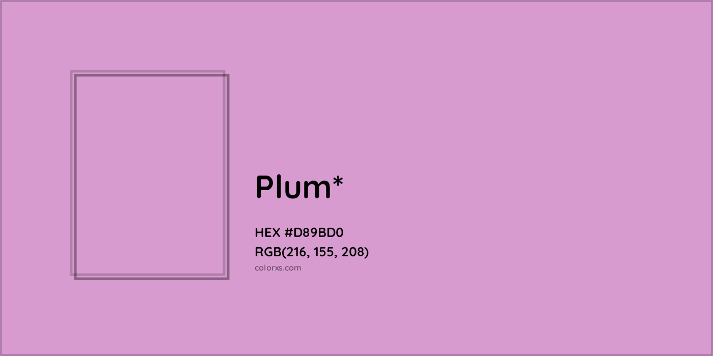 HEX #D89BD0 Color Name, Color Code, Palettes, Similar Paints, Images