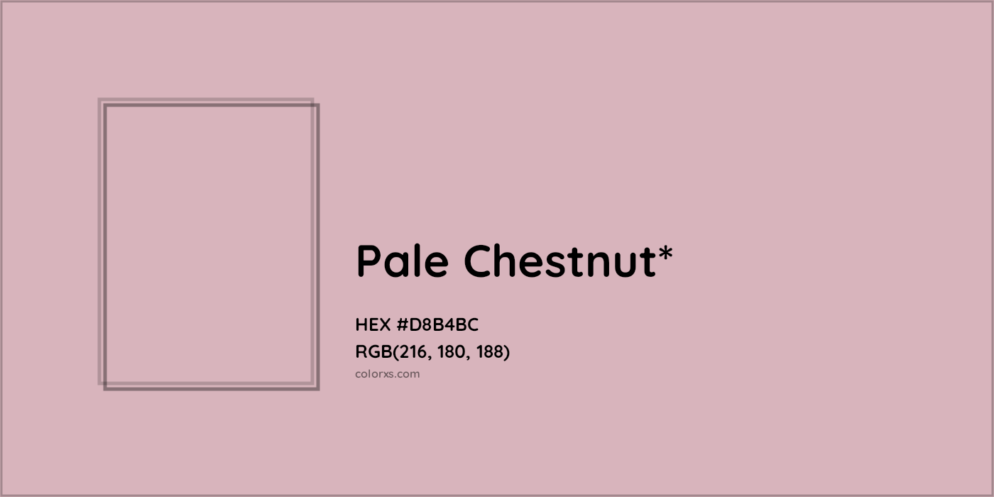 HEX #D8B4BC Color Name, Color Code, Palettes, Similar Paints, Images