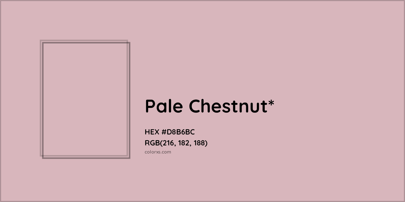 HEX #D8B6BC Color Name, Color Code, Palettes, Similar Paints, Images