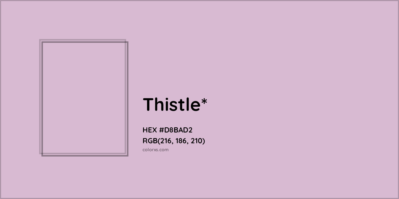 HEX #D8BAD2 Color Name, Color Code, Palettes, Similar Paints, Images