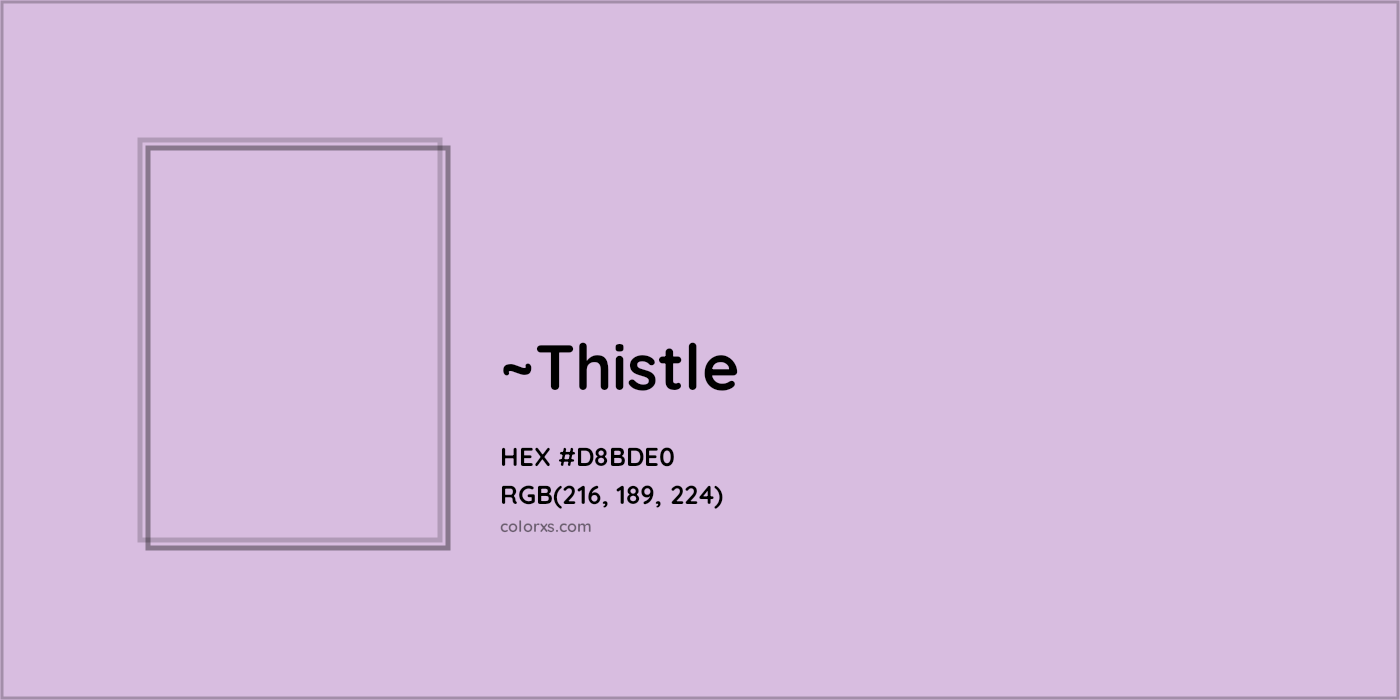 HEX #D8BDE0 Color Name, Color Code, Palettes, Similar Paints, Images
