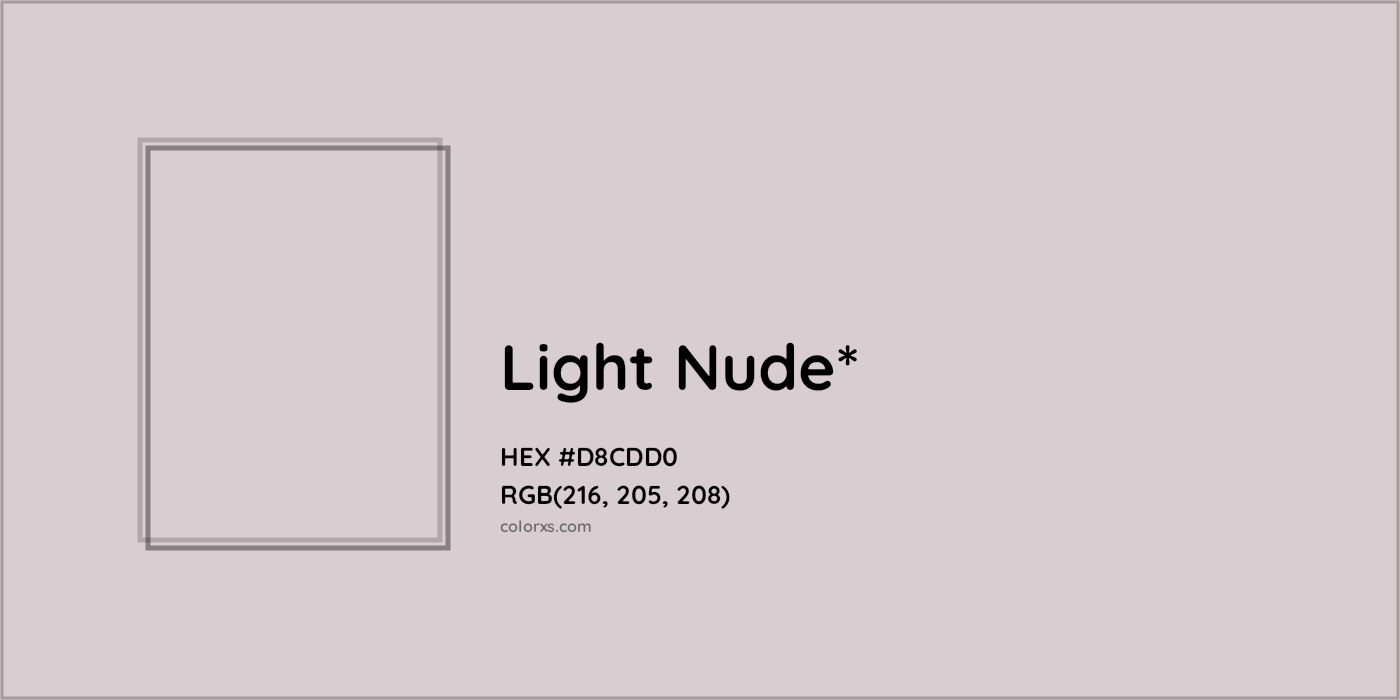 HEX #D8CDD0 Color Name, Color Code, Palettes, Similar Paints, Images