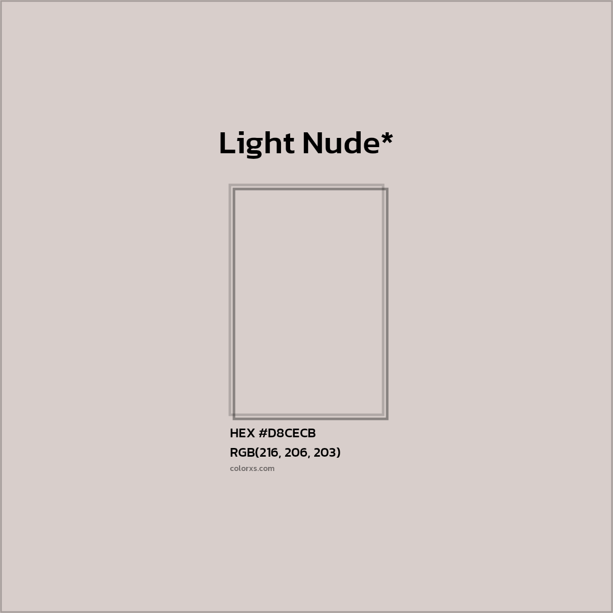 HEX #D8CECB Color Name, Color Code, Palettes, Similar Paints, Images