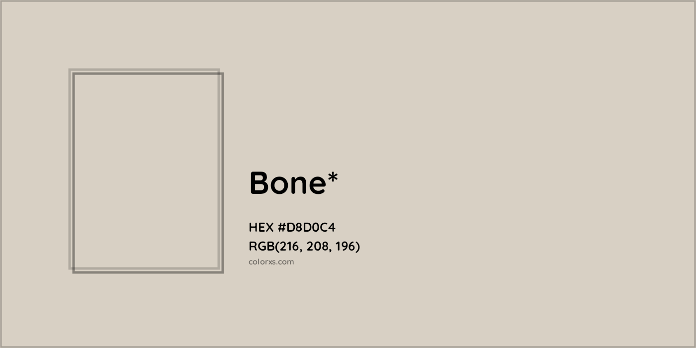 HEX #D8D0C4 Color Name, Color Code, Palettes, Similar Paints, Images
