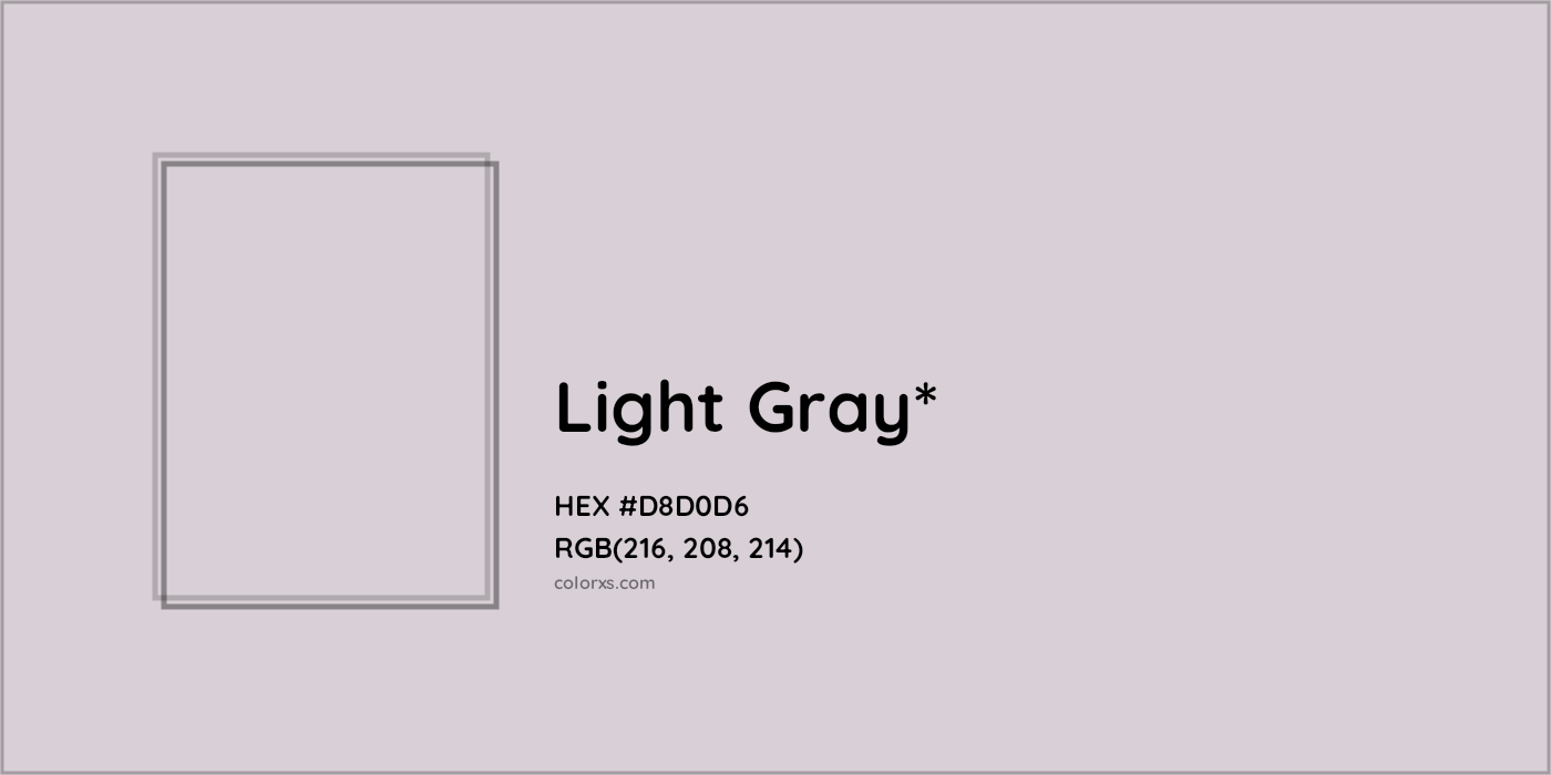 HEX #D8D0D6 Color Name, Color Code, Palettes, Similar Paints, Images