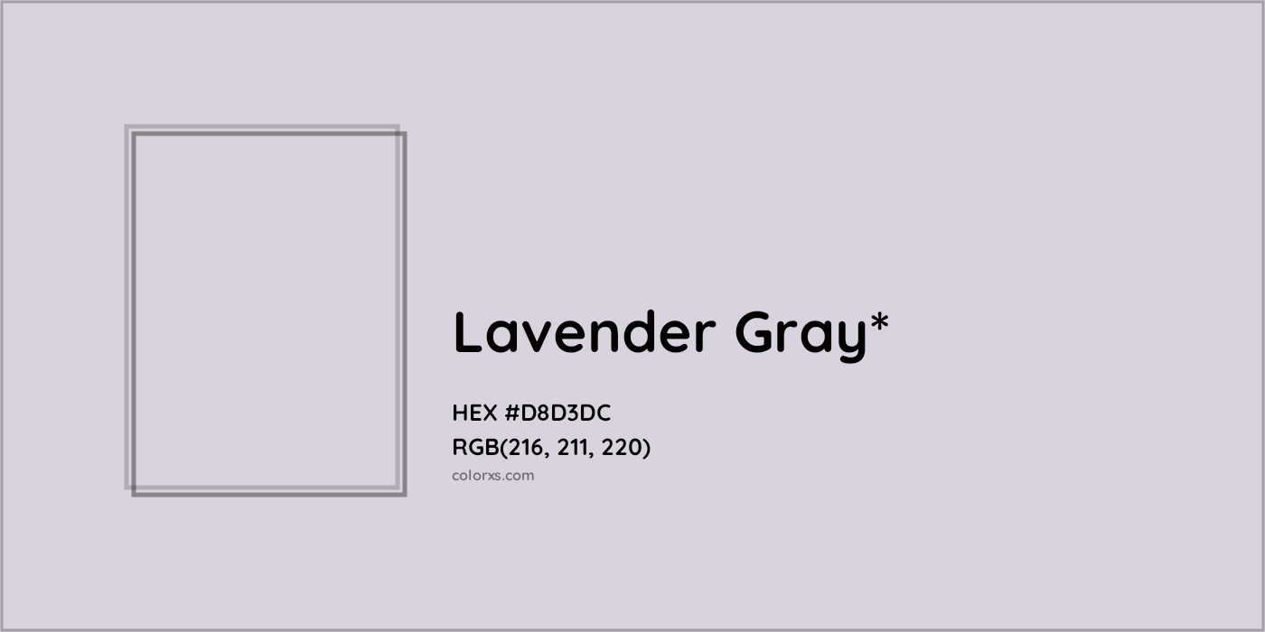 HEX #D8D3DC Color Name, Color Code, Palettes, Similar Paints, Images