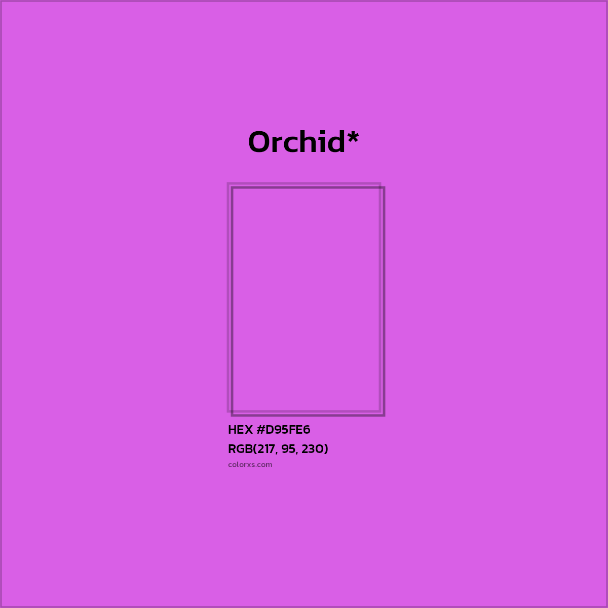 HEX #D95FE6 Color Name, Color Code, Palettes, Similar Paints, Images