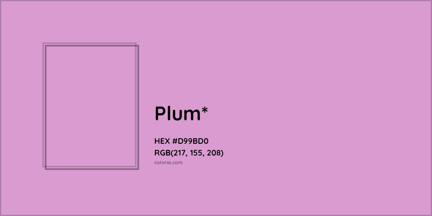 HEX #D99BD0 Color Name, Color Code, Palettes, Similar Paints, Images