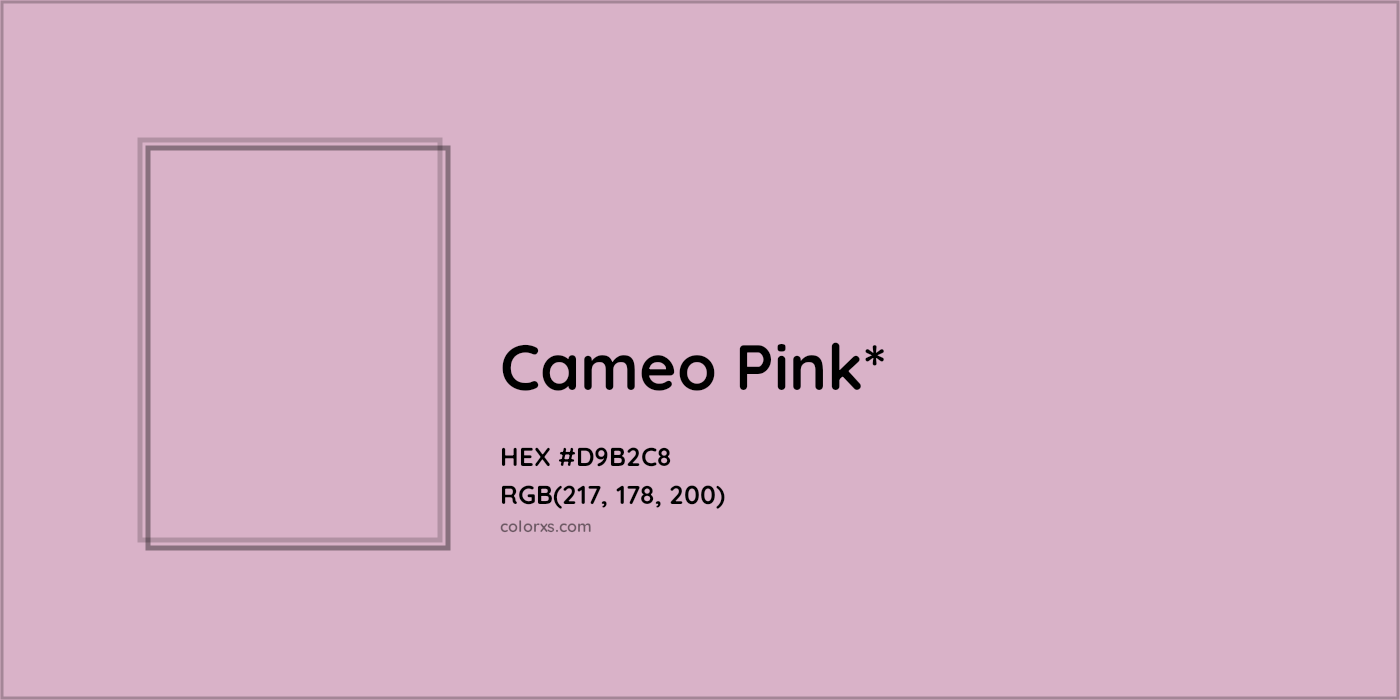HEX #D9B2C8 Color Name, Color Code, Palettes, Similar Paints, Images