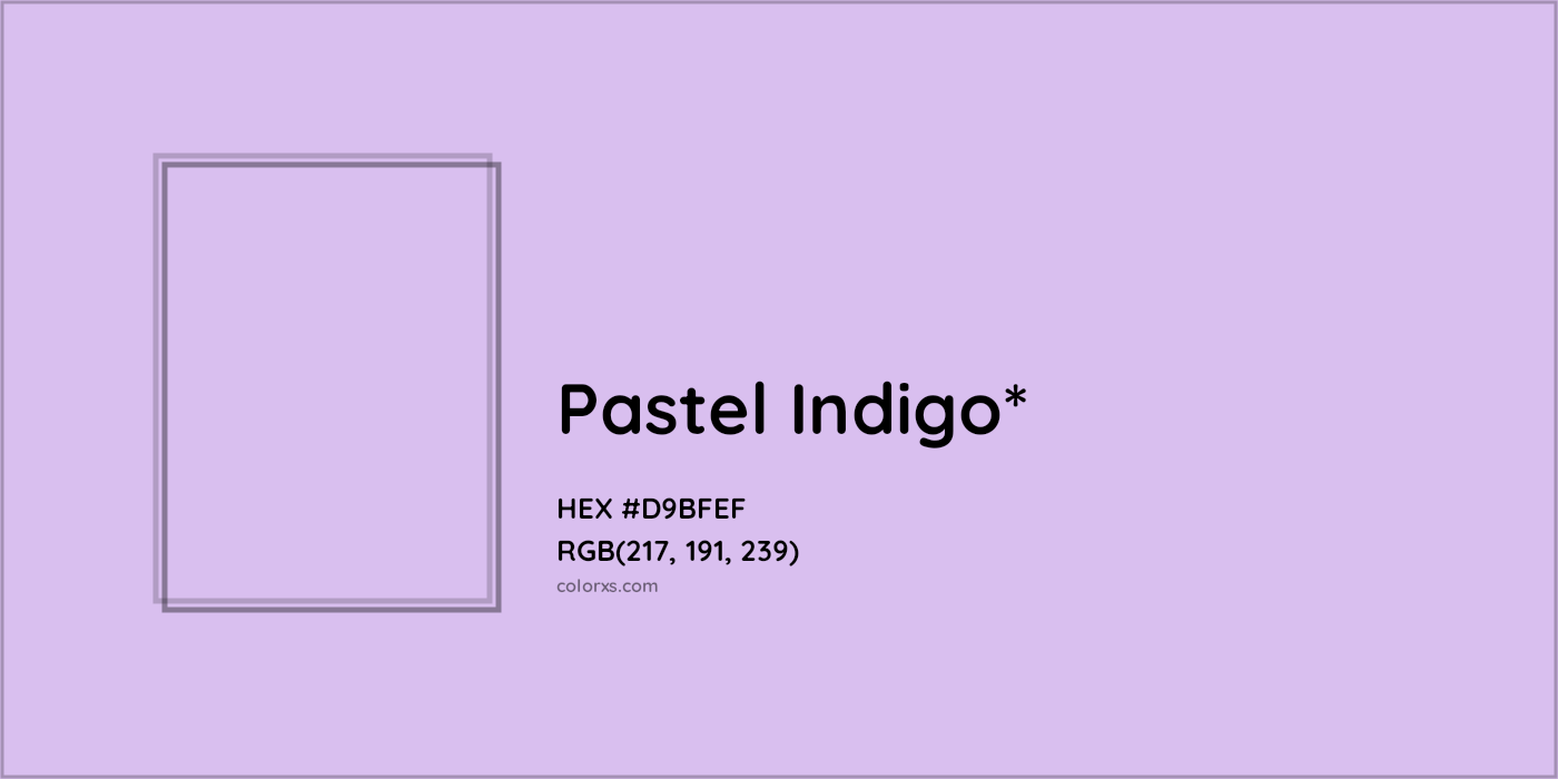 HEX #D9BFEF Color Name, Color Code, Palettes, Similar Paints, Images