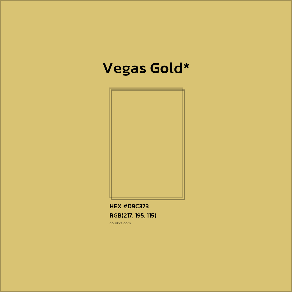 HEX #D9C373 Color Name, Color Code, Palettes, Similar Paints, Images