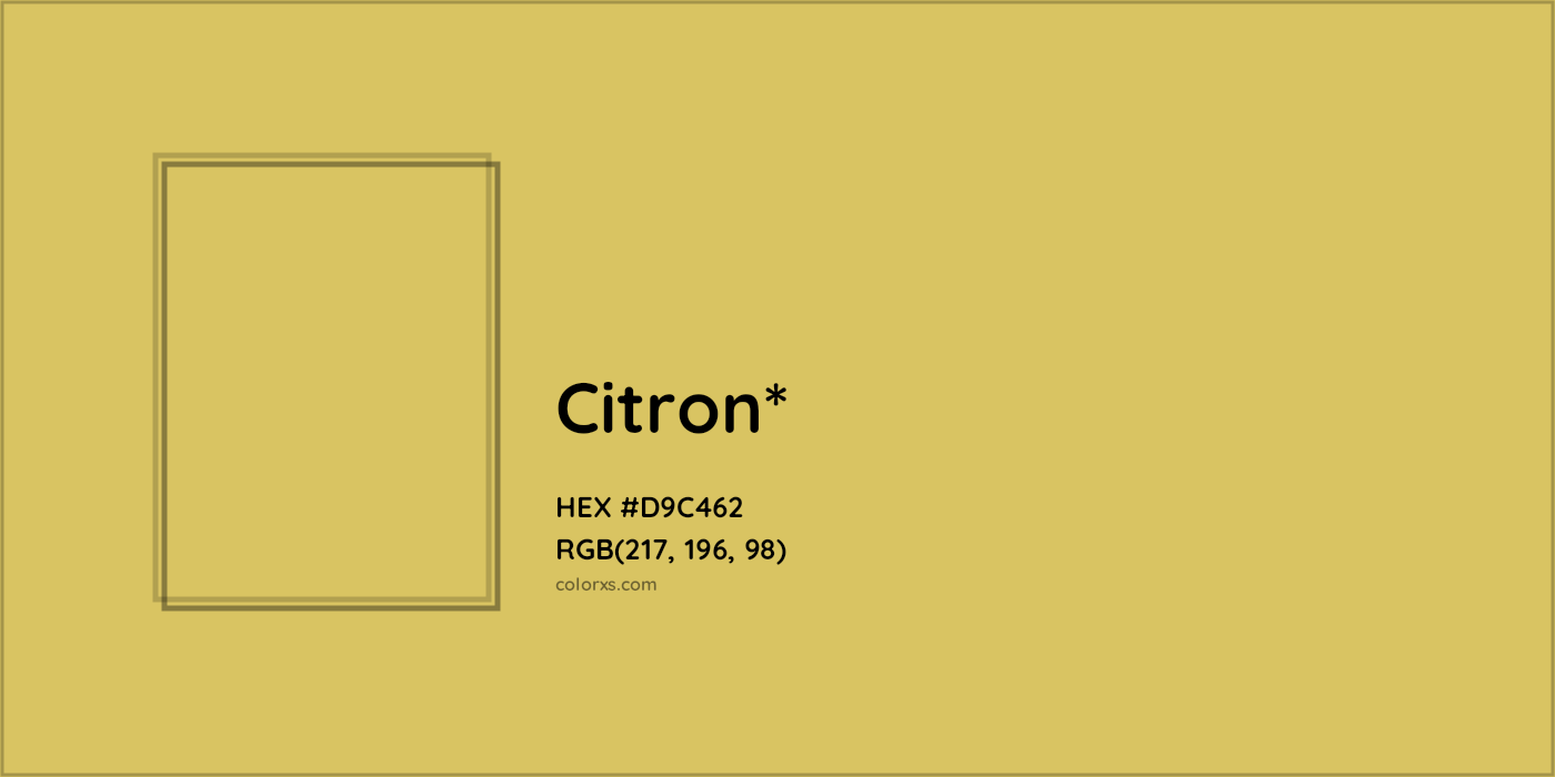 HEX #D9C462 Color Name, Color Code, Palettes, Similar Paints, Images