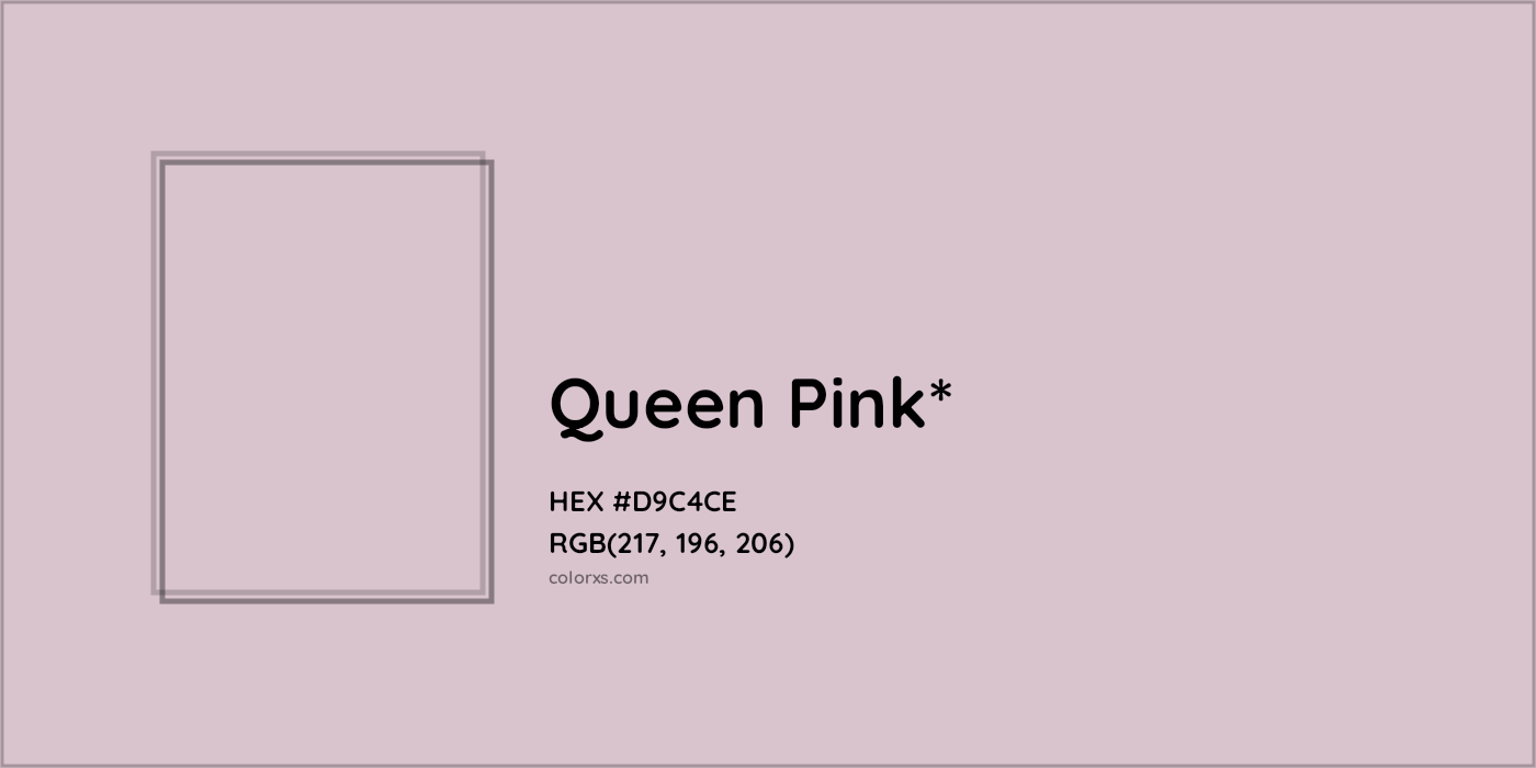 HEX #D9C4CE Color Name, Color Code, Palettes, Similar Paints, Images