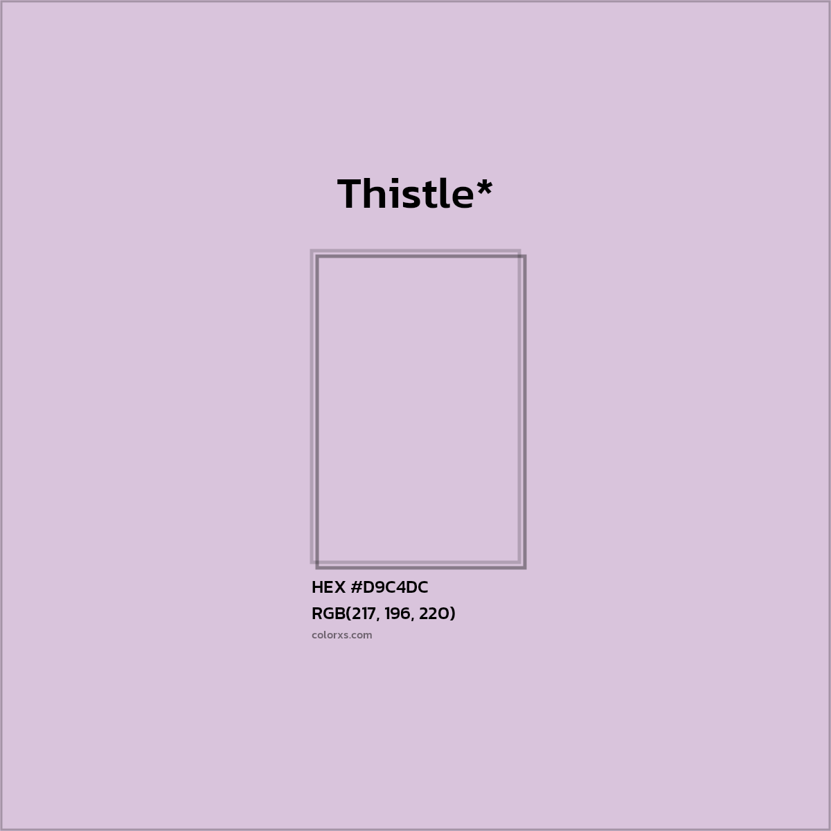 HEX #D9C4DC Color Name, Color Code, Palettes, Similar Paints, Images