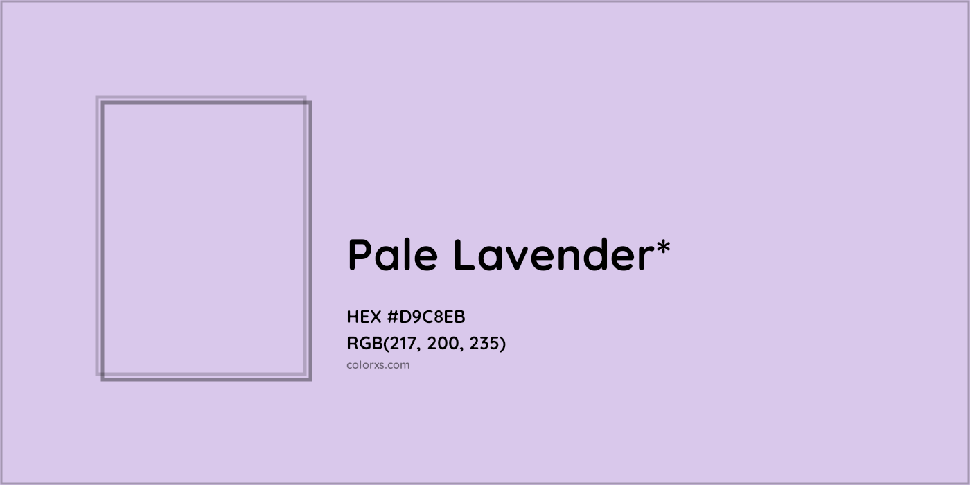 HEX #D9C8EB Color Name, Color Code, Palettes, Similar Paints, Images