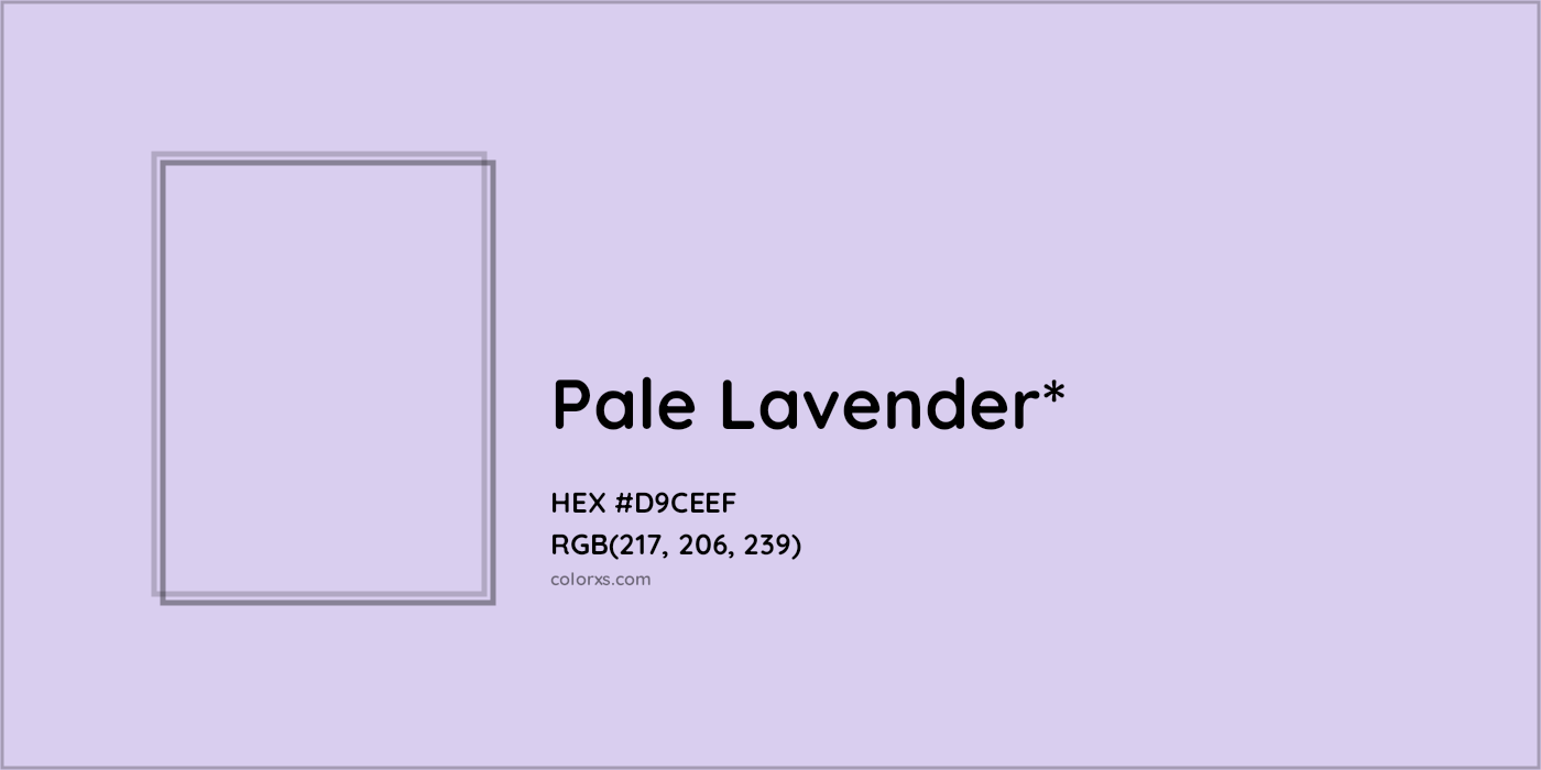 HEX #D9CEEF Color Name, Color Code, Palettes, Similar Paints, Images