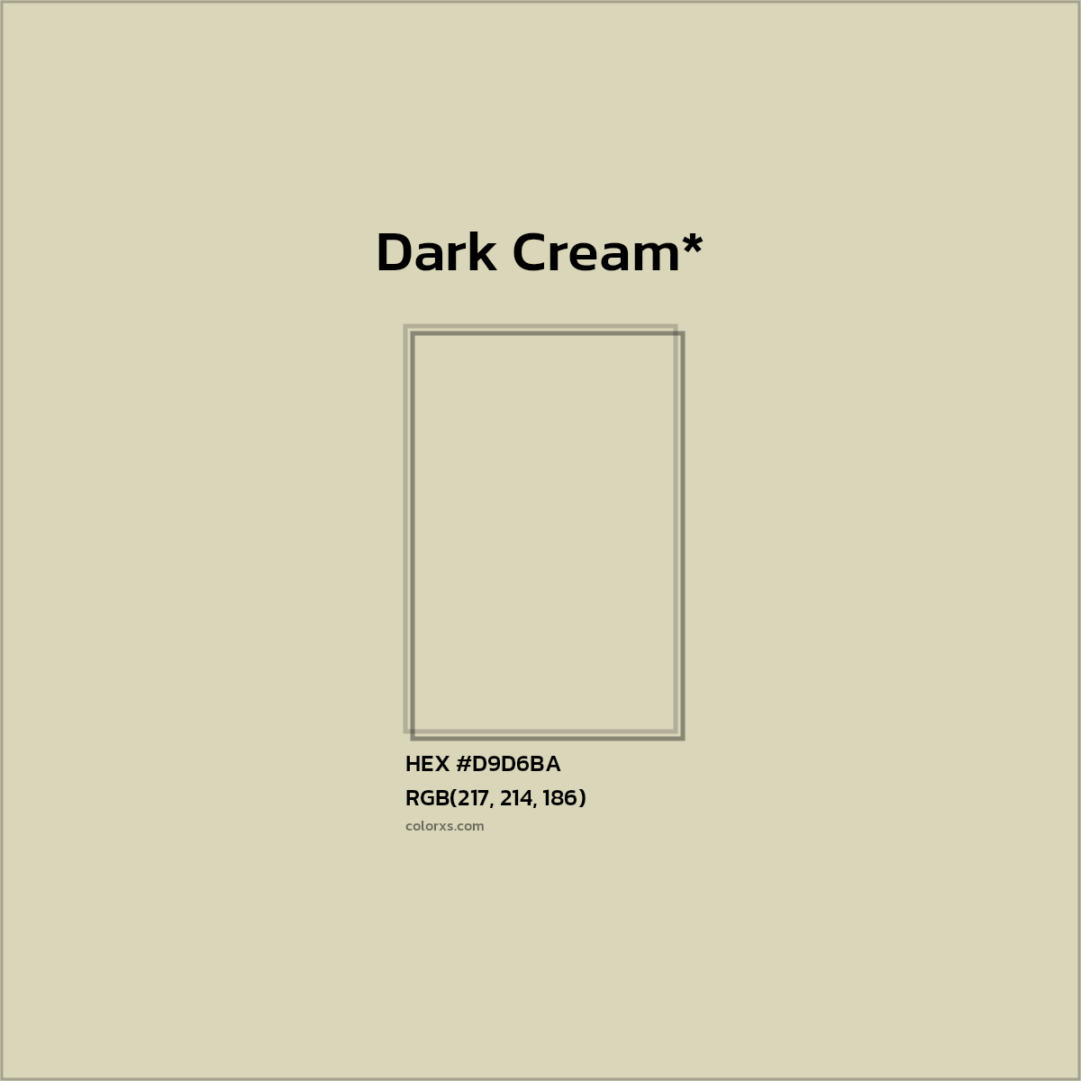 HEX #D9D6BA Color Name, Color Code, Palettes, Similar Paints, Images