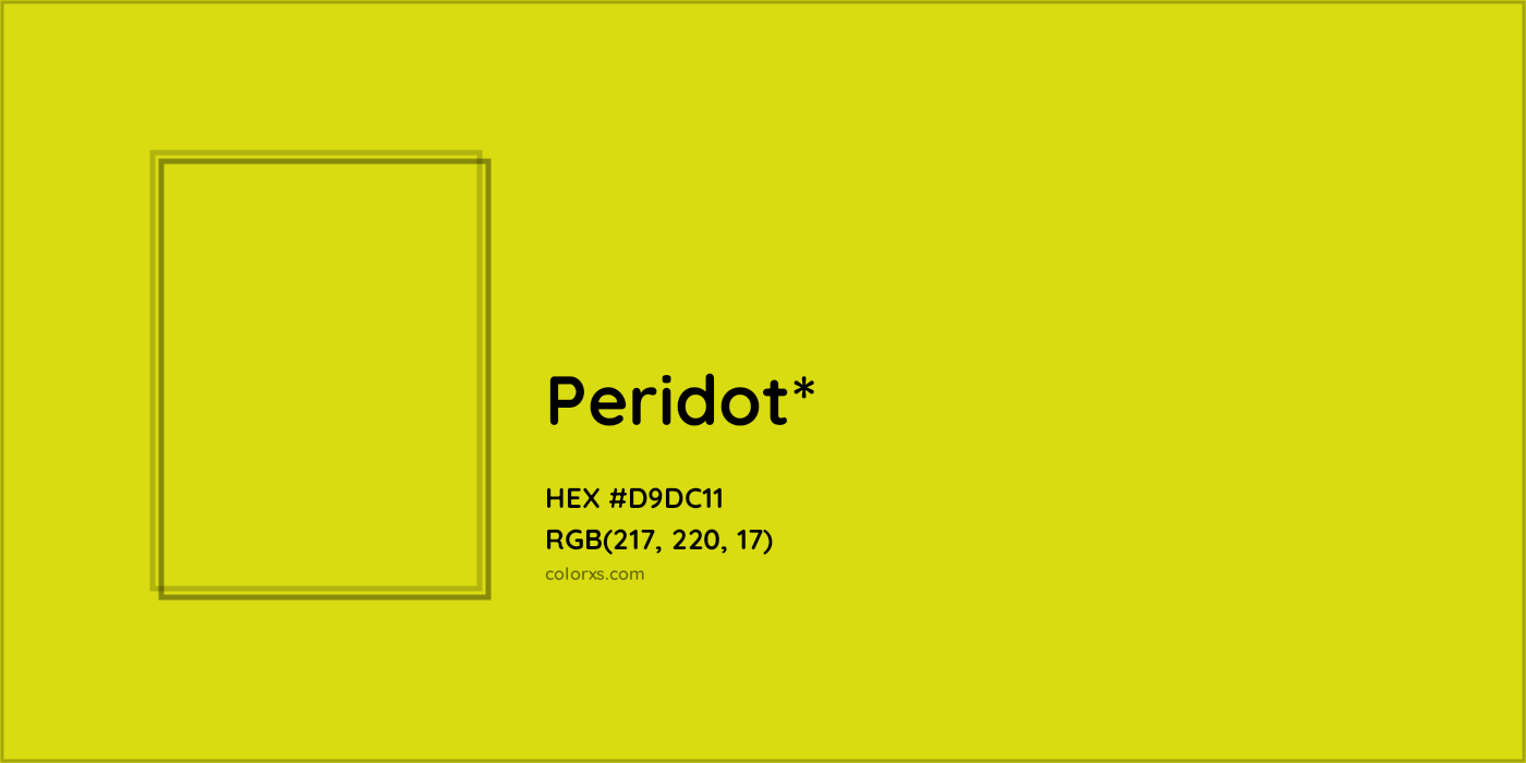 HEX #D9DC11 Color Name, Color Code, Palettes, Similar Paints, Images