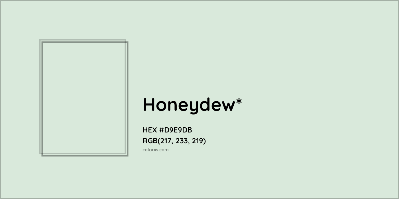 HEX #D9E9DB Color Name, Color Code, Palettes, Similar Paints, Images