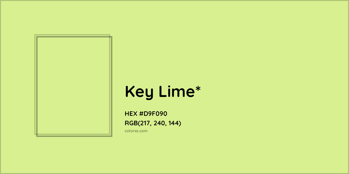 HEX #D9F090 Color Name, Color Code, Palettes, Similar Paints, Images