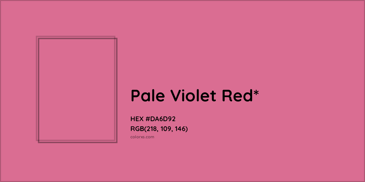 HEX #DA6D92 Color Name, Color Code, Palettes, Similar Paints, Images