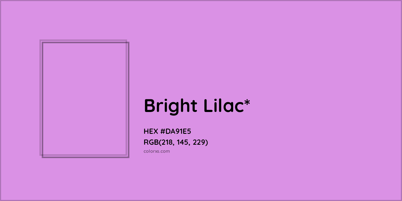 HEX #DA91E5 Color Name, Color Code, Palettes, Similar Paints, Images