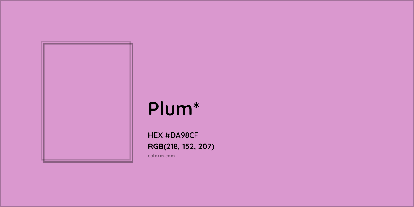 HEX #DA98CF Color Name, Color Code, Palettes, Similar Paints, Images
