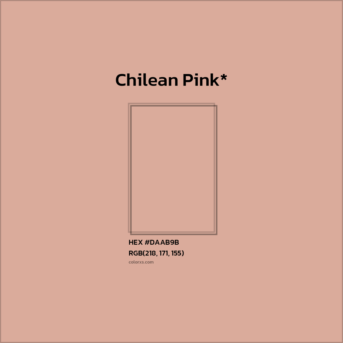 HEX #DAAB9B Color Name, Color Code, Palettes, Similar Paints, Images