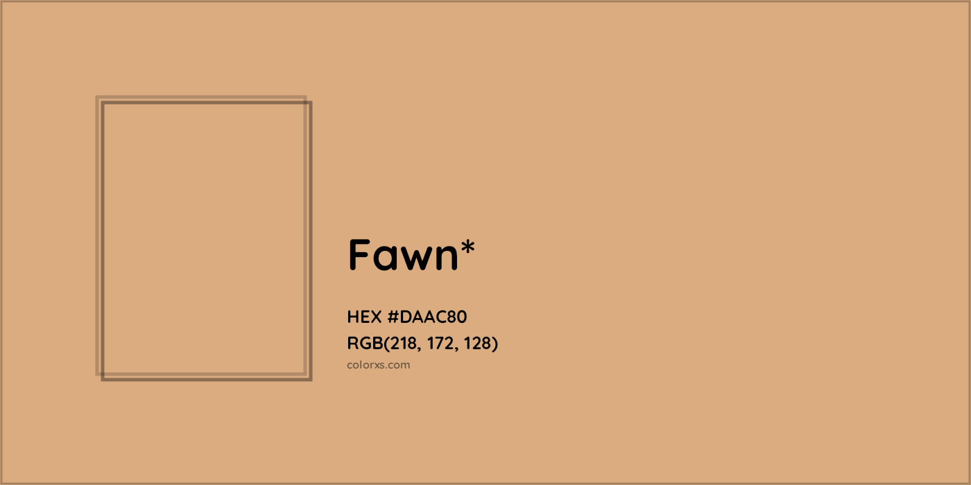 HEX #DAAC80 Color Name, Color Code, Palettes, Similar Paints, Images