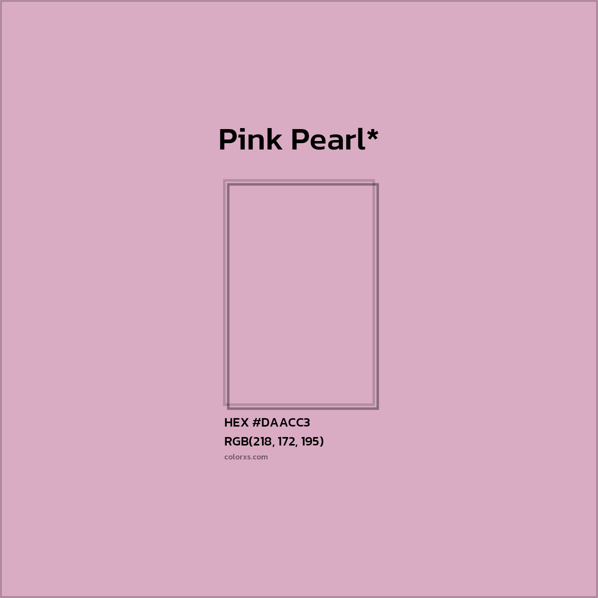 HEX #DAACC3 Color Name, Color Code, Palettes, Similar Paints, Images