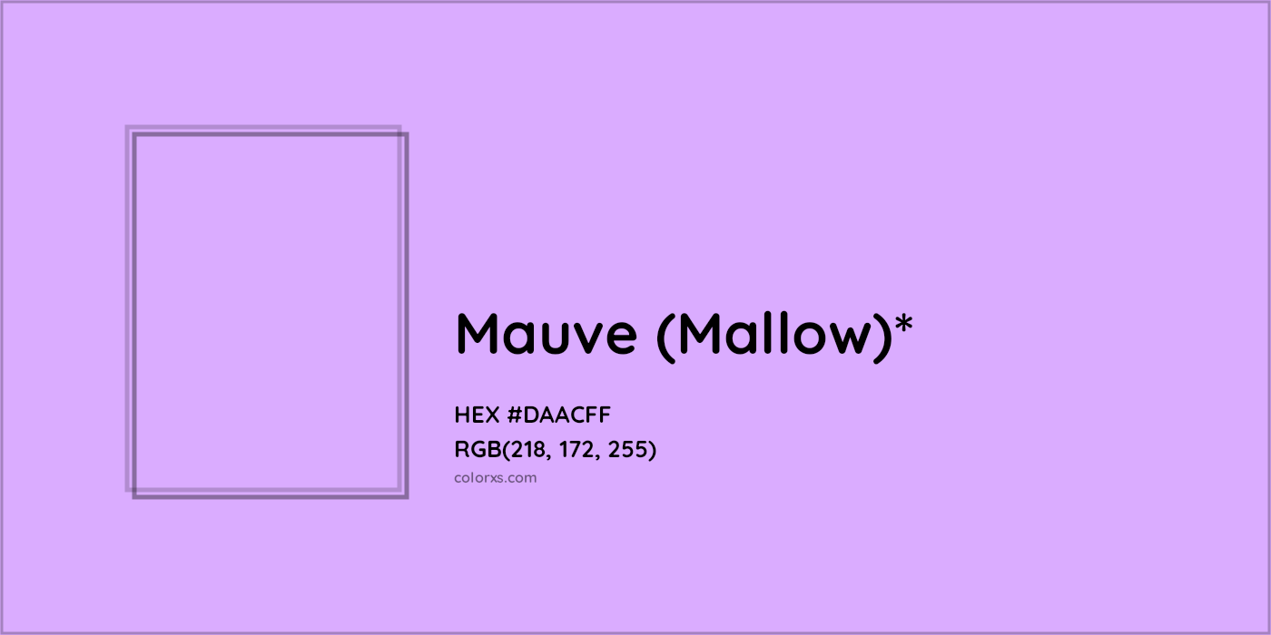 HEX #DAACFF Color Name, Color Code, Palettes, Similar Paints, Images