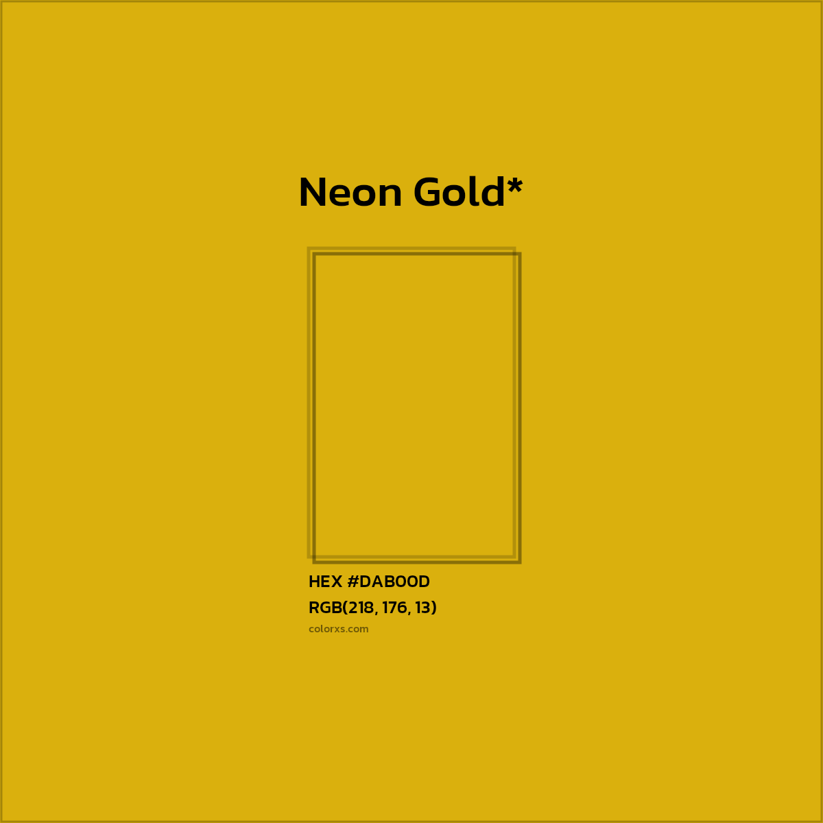 HEX #DAB00D Color Name, Color Code, Palettes, Similar Paints, Images
