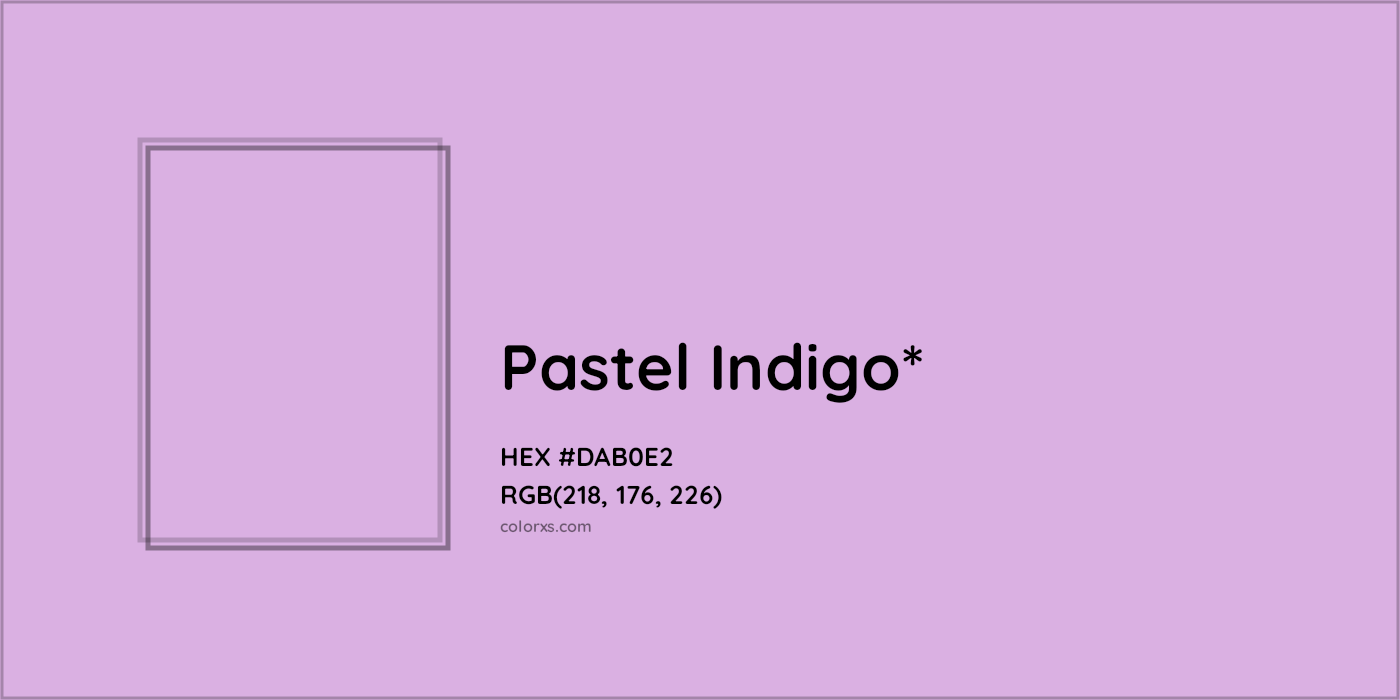 HEX #DAB0E2 Color Name, Color Code, Palettes, Similar Paints, Images