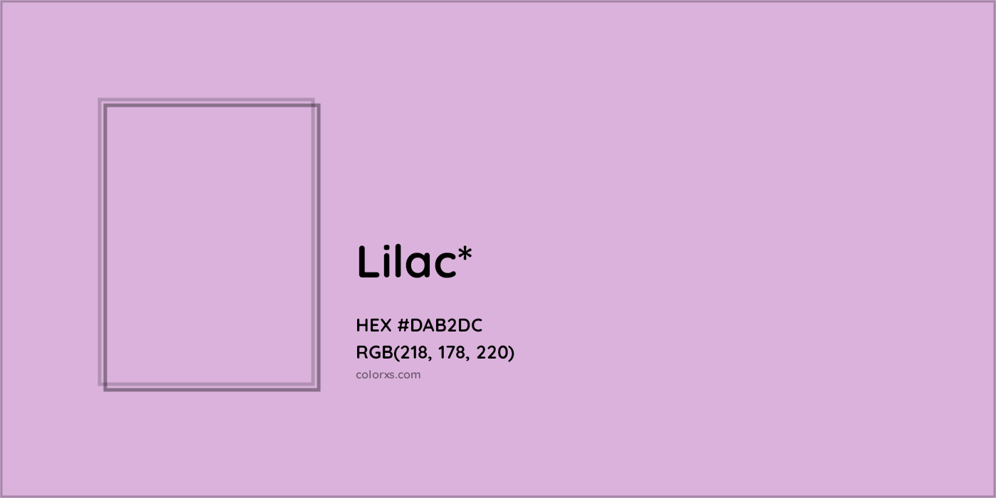 HEX #DAB2DC Color Name, Color Code, Palettes, Similar Paints, Images